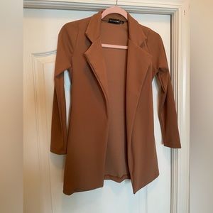 Camel Longline Blazer